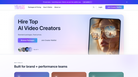Viralix — AI Video Creators