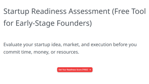 Startup Readiness Score